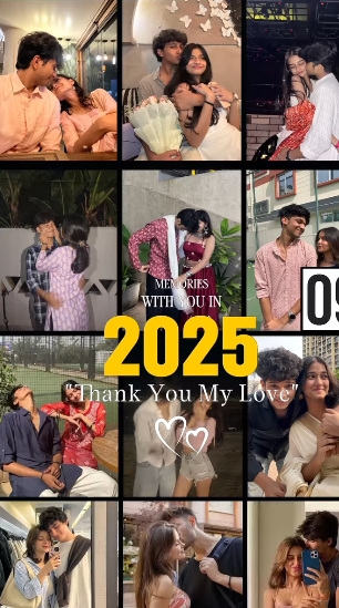Memories With You in 2025 | Create a Memory Video Using VN Template