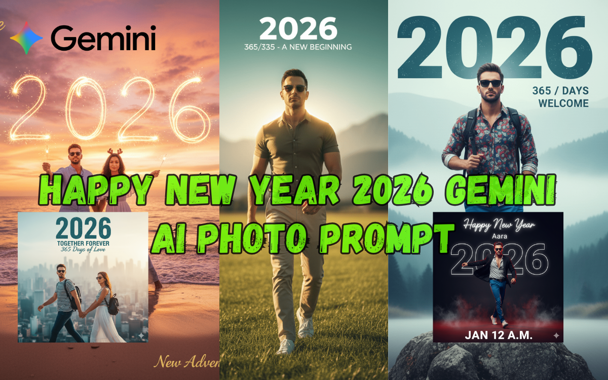 Happy New Year 2026: 10 Best Gemini AI Photo Prompts for Stunning Images
