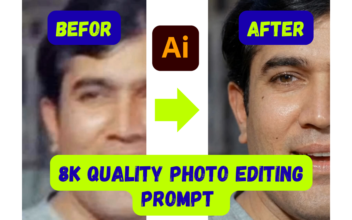 8K Quality Photo Editing Prompt (ChatGPT)